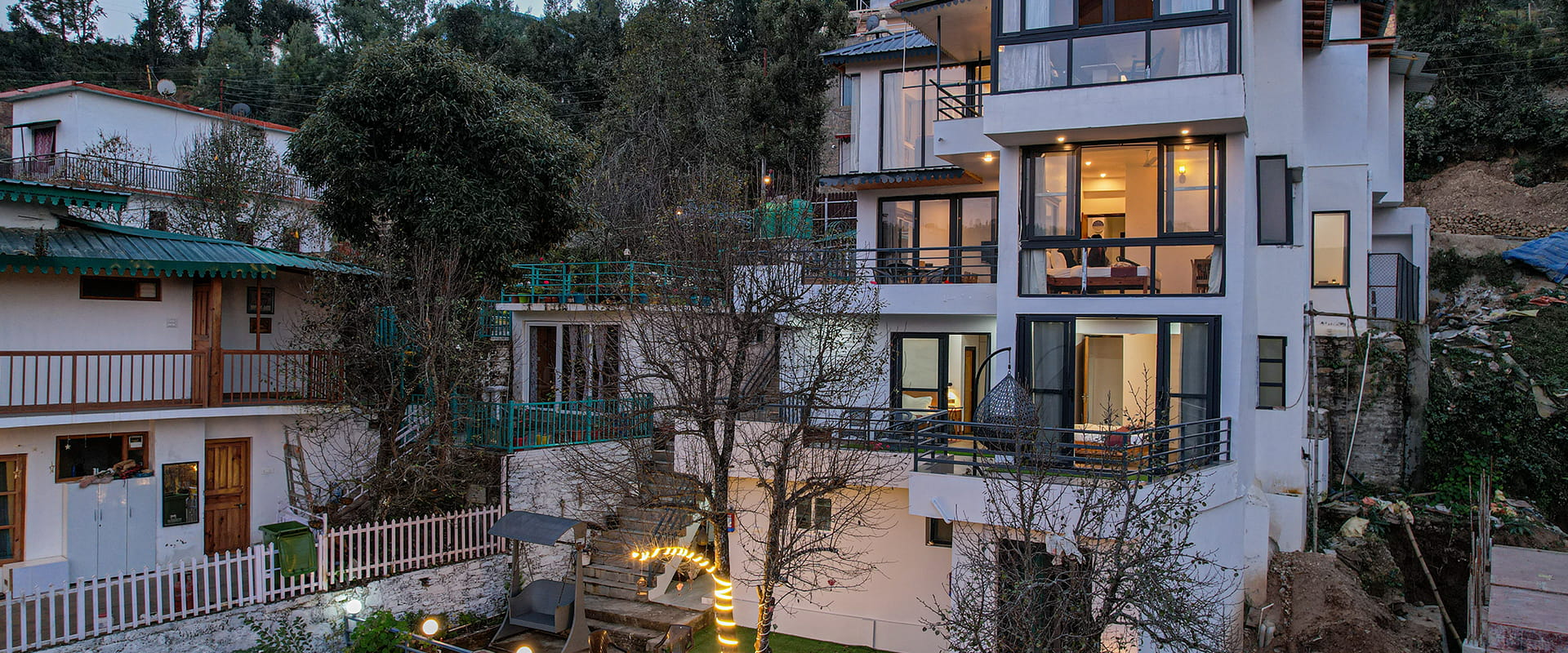 Best private villa in Mukteshwar with Himalayan view