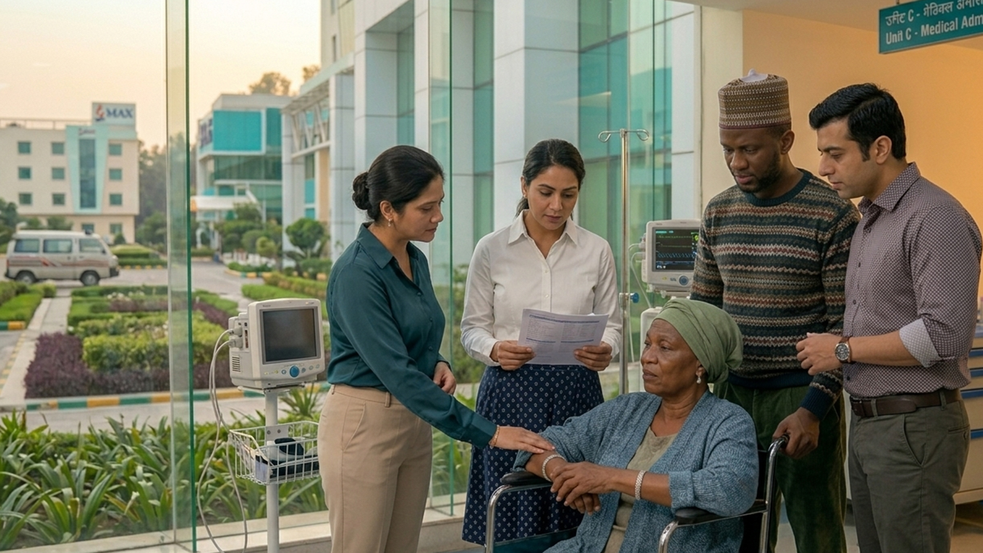 Patient Stay Near Max Hospital Saket